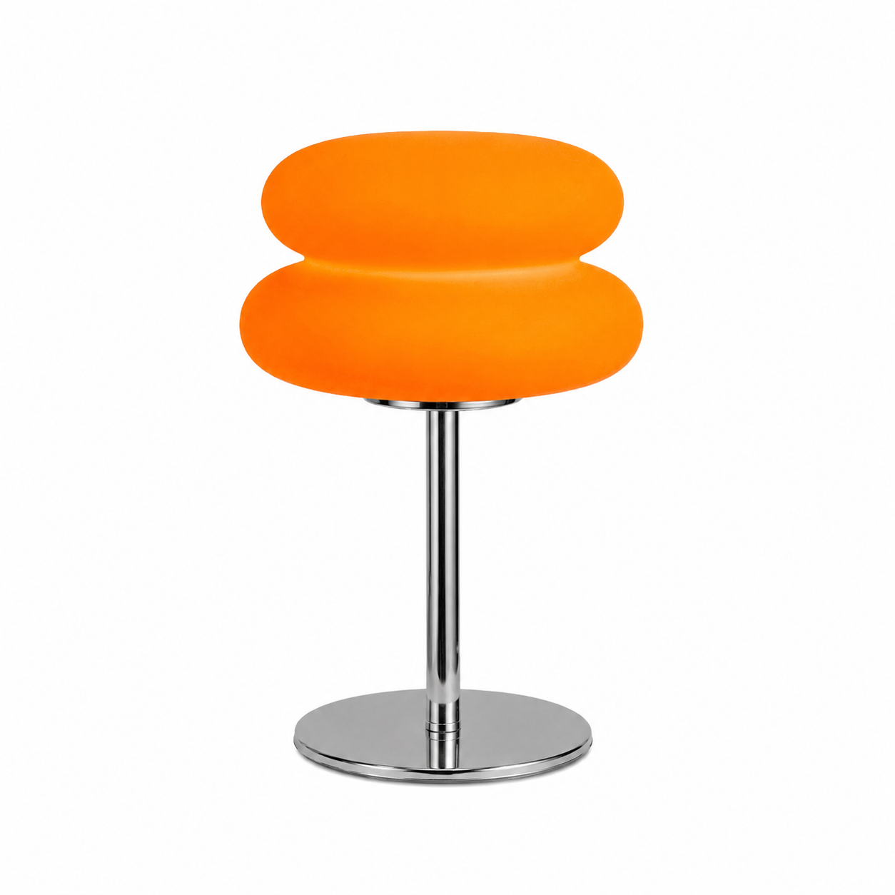 Orange USB LED Table Lamp, 7.9 x 5.9 x 11.6 in