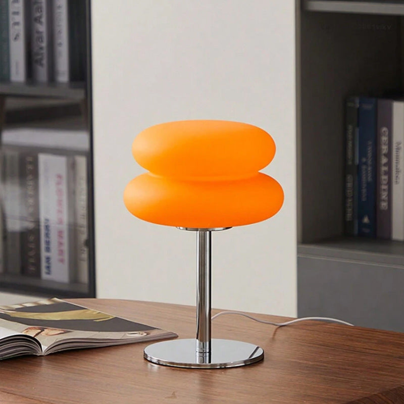 Orange USB LED Table Lamp, 7.9 x 5.9 x 11.6 in